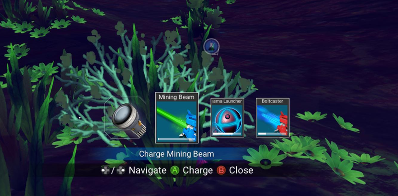 Above: The new UI quickbar.